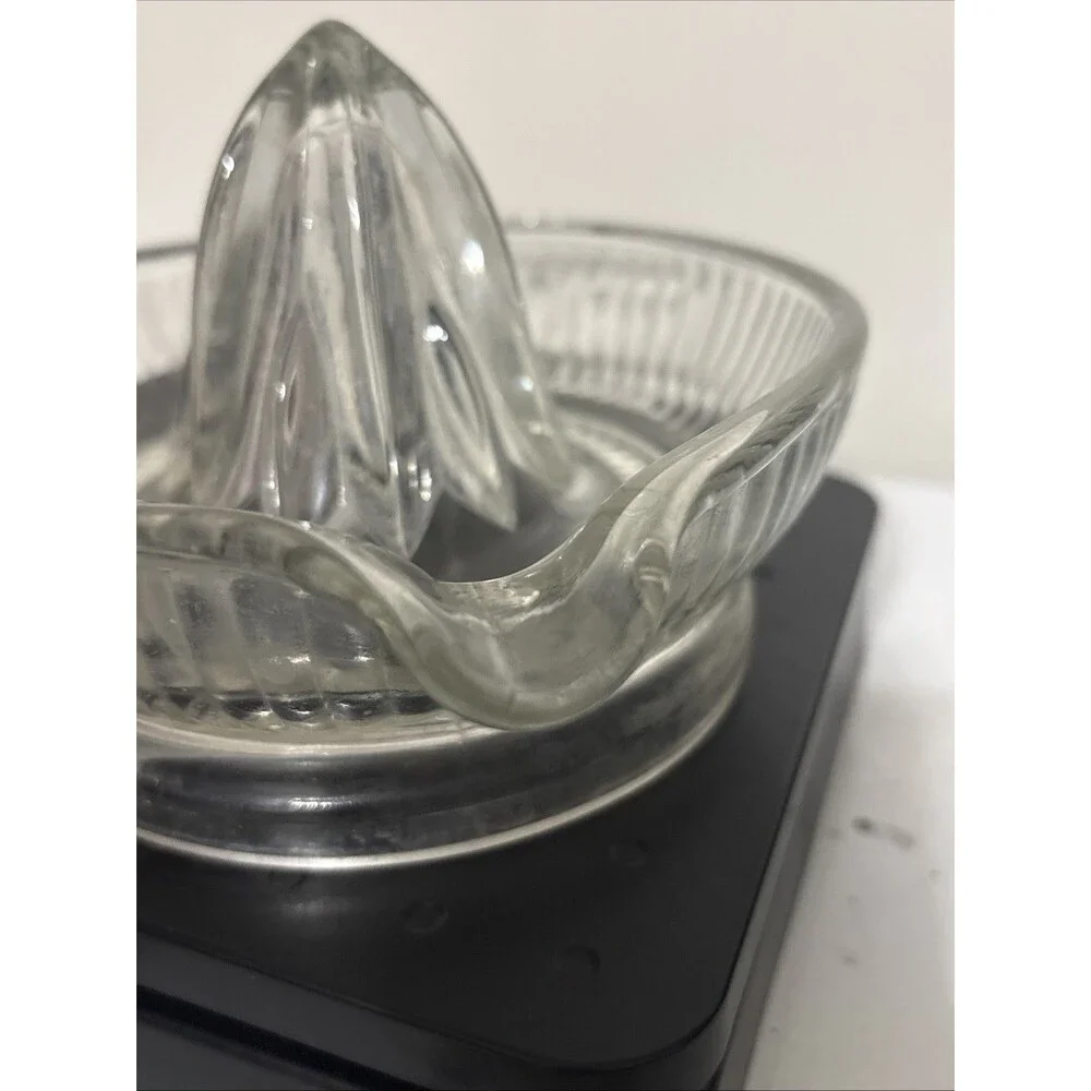 Vintage clear glass